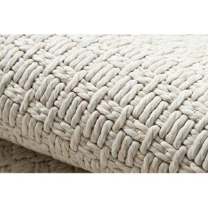 RugsX Cream Flat-Woven Sisal Carpet - 194x290 cm RugsX Cream Flat-Woven Sisal Carpet - 194x290 cm