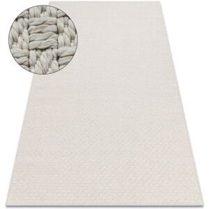 RugsX Cream Flat-Woven Sisal Rug - Indoor/Outdoor, 155x220cm RugsX Cream Flat-Woven Sisal Rug - Indoor/Outdoor, 155x220cm