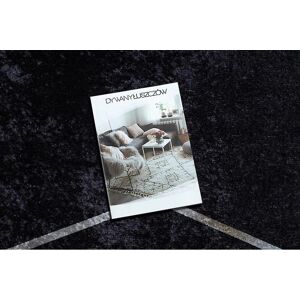 RugsX MIRO 51233.811 washable geometric anti-slip rug - black 140x190cm RugsX MIRO 51233.811 washable geometric anti-slip rug - black 140x190cm