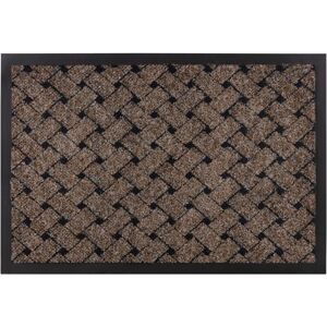 RugsX Fußmatte VECTRA 7764 - Rutschfest draußen drinnen braun 50x80cm RugsX Fußmatte VECTRA 7764 - Rutschfest draußen drinnen braun 50x80cm