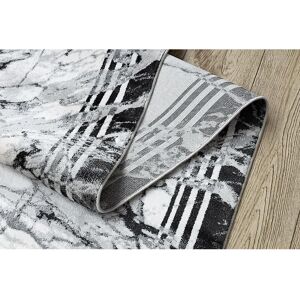 RugsX TULS 51210 Marble Anthracite Runner - Runner Rug RugsX TULS 51210 Marble Anthracite Runner - Runner Rug