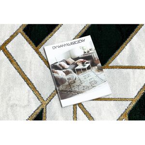 RugsX Emerald Runner - Geometric Marble Green Gold Hallway 80x930cm RugsX Emerald Runner - Geometric Marble Green Gold Hallway 80x930cm