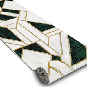 RugsX - Tapis Couloir Émeraude 1015 - Vert Géométrique - Publicité RugsX - Tapis Couloir Émeraude 1015 - Vert Géométrique - Publicité