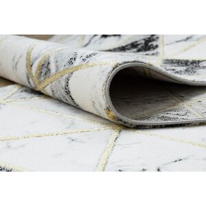 RugsX Emerald Runner - Black / Gold - 1020 Glamour - 550 cm RugsX Emerald Runner - Black / Gold - 1020 Glamour - 550 cm