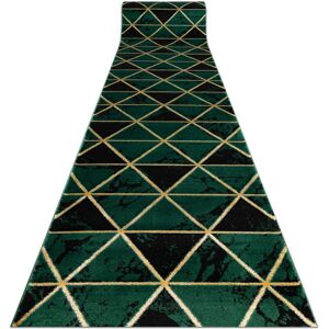 RugsX - Emerald Runner Model 1020 Glamour - Stylish Marble Triangles RugsX - Emerald Runner Model 1020 Glamour - Stylish Marble Triangles
