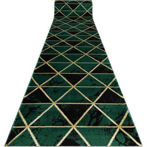 RugsX Pasillo Emerald 1020 Verde Botella / Oro - Alfombra de pasillo RugsX Pasillo Emerald 1020 Verde Botella / Oro - Alfombra de pasillo