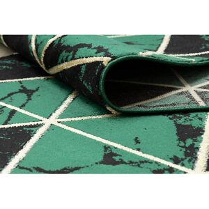 RugsX - Emerald Runner 1020 - Marble Triangles - 100x160 cm RugsX - Emerald Runner 1020 - Marble Triangles - 100x160 cm