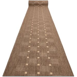 RugsX Brown SIZAL Runner 70x340cm - Runner Rug RugsX Brown SIZAL Runner 70x340cm - Runner Rug