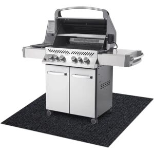Rugsx - Protective Grill Mat - Anthracite Grey Rugsx - Protective Grill Mat - Anthracite Grey