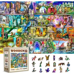 Wooden City Laserpuzzle - 2000 Teile Eco - Herausfordernd 2-in-1 Wooden City Laserpuzzle - 2000 Teile Eco - Herausfordernd 2-in-1