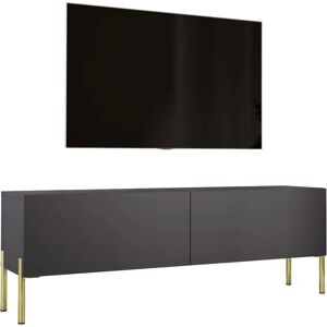 CFT 140cm Meuble TV Antracit - Moderne et Durable - Publicité CFT 140cm Meuble TV Antracit - Moderne et Durable - Publicité