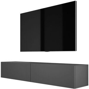 3XE LIVING Meuble TV Suspendu Antracite - Mobilier de Salon 3XE LIVING Meuble TV Suspendu Antracite - Mobilier de Salon