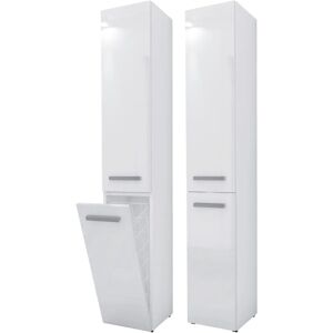 Eliving Bagnoli Slim Armoire de salle de bain - Gain de place, 5 étagères - Publicité Eliving Bagnoli Slim Armoire de salle de bain - Gain de place, 5 étagères - Publicité