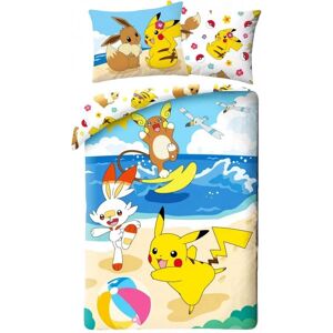 Pokémon Azul Praia Capa de Edredão - Duvet Cover Pokémon Azul Praia Capa de Edredão - Duvet Cover