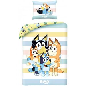 Zestaw pościeli Bluey Halantex - Odwracany 140x200cm/70x90cm - Dzieci Zestaw pościeli Bluey Halantex - Odwracany 140x200cm/70x90cm - Dzieci