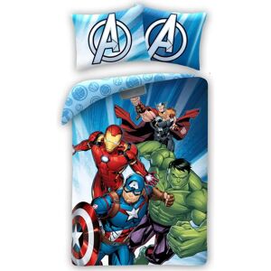 Bawełniana pościel Marvel Avengers - Wygrywający zespół - 140x200 cm Bawełniana pościel Marvel Avengers - Wygrywający zespół - 140x200 cm