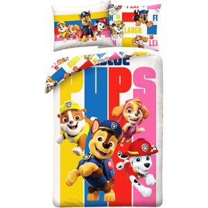 Funda de Edredón Paw Patrol - 140x200cm Algodón Multicolor Funda de Edredón Paw Patrol - 140x200cm Algodón Multicolor
