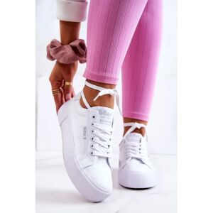 Pantofi albi pentru femei Lee Cooper - Pantofi sport pe tot anul Pantofi albi pentru femei Lee Cooper - Pantofi sport pe tot anul