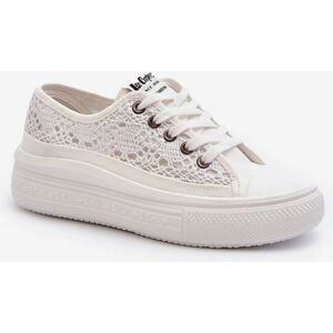 Lee Cooper LCW23441617 Weiße Turnschuhe - Damenschuhe Lee Cooper LCW23441617 Weiße Turnschuhe - Damenschuhe