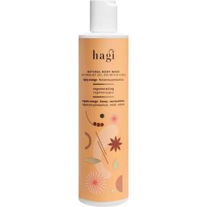 Gel douche naturel Hagi - Orange épicée - 300 ml - Publicité Gel douche naturel Hagi - Orange épicée - 300 ml - Publicité