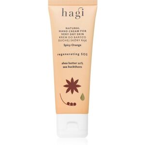 Crème pour les mains régénératrice SOS Orange Épicé Hagi - Publicité Crème pour les mains régénératrice SOS Orange Épicé Hagi - Publicité