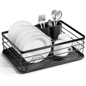 B2X Estante de Platos de Acero Inoxidable con Bandeja - Almacenamiento de Cocina B2X Estante de Platos de Acero Inoxidable con Bandeja - Almacenamiento de Cocina