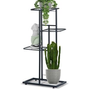 Support à fleurs en métal noir B2X - Usage intérieur - Publicité Support à fleurs en métal noir B2X - Usage intérieur - Publicité