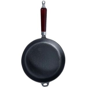 B2X Patelnia z żeliwa - 24 cm z drewnianą rączką B2X Patelnia z żeliwa - 24 cm z drewnianą rączką