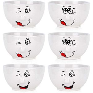 Siaki Collection Ceramiczne miski - 13,5cm, 550ml, zestaw 6 Siaki Collection Ceramiczne miski - 13,5cm, 550ml, zestaw 6
