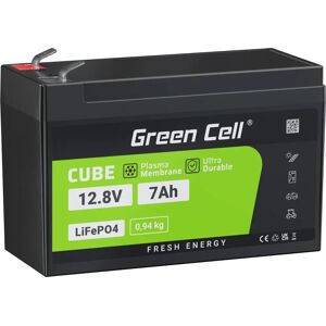Green Cell LFPGC12V7AH Lithium Battery - 12.8V 7Ah 89.6Wh Green Cell LFPGC12V7AH Lithium Battery - 12.8V 7Ah 89.6Wh