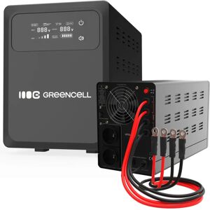 Green Cell 1200W/2000VA Line-Interactive UPS - Ovärrörd strömkälla Green Cell 1200W/2000VA Line-Interactive UPS - Ovärrörd strömkälla