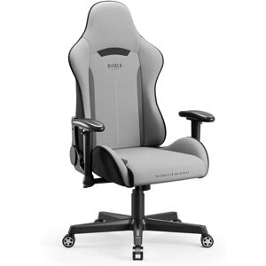 Chaise de jeu Diablo X-Starter Gris Marine - Gaming Chair - Publicité Chaise de jeu Diablo X-Starter Gris Marine - Gaming Chair - Publicité