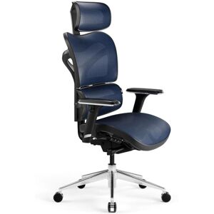 Kancelářská židle Diablo V-Commander - Ergonomická, Nastavitelná, Modrá a Černá Kancelářská židle Diablo V-Commander - Ergonomická, Nastavitelná, Modrá a Černá