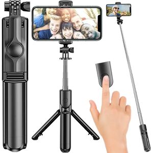 Izoxis 23518 Selfie Stick/Tripod med Bluetooth fjernbetjening Izoxis 23518 Selfie Stick/Tripod med Bluetooth fjernbetjening