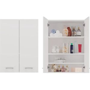 Armoire de salle de bain Topeshop POLA MINI DD Blanc - Publicité Armoire de salle de bain Topeshop POLA MINI DD Blanc - Publicité