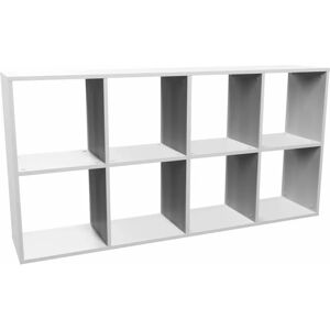 Estante Malax 2X4 Blanco - Estantería Estante Malax 2X4 Blanco - Estantería