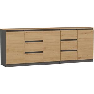 Topeshop COSTA ANT/ART BA KPL Komoda - Komoda Topeshop COSTA ANT/ART BA KPL Komoda - Komoda