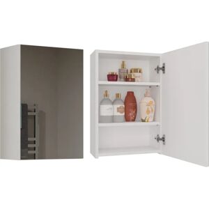 Topeshop Pola 1DL Armoire de salle de bain blanche - Publicité Topeshop Pola 1DL Armoire de salle de bain blanche - Publicité