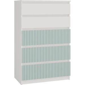 Topeshop M5 FR Menthe Commode - Rangement Chambre - Publicité Topeshop M5 FR Menthe Commode - Rangement Chambre - Publicité