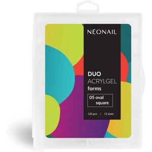 NEONAIL Duo Acrylgel Μορφές για Νύχια - Οβάλ Τετράγωνο 120 τμχ NEONAIL Duo Acrylgel Μορφές για Νύχια - Οβάλ Τετράγωνο 120 τμχ