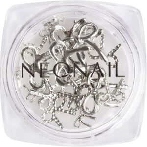 NEONAIL Fiocco 3D Argento Decorazione per unghie - Tipo di unghia NEONAIL Fiocco 3D Argento Decorazione per unghie - Tipo di unghia