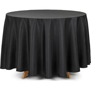 PartyDeco OBRO1-010 230x230cm Musta Pöytäliina - Pöytäliina PartyDeco OBRO1-010 230x230cm Musta Pöytäliina - Pöytäliina