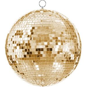 PartyDeco KDS2-30 Dyskoball - Złoty, 30cm, Wewnątrz/Zewnątrz - Aksesuar na imprezę PartyDeco KDS2-30 Dyskoball - Złoty, 30cm, Wewnątrz/Zewnątrz - Aksesuar na imprezę