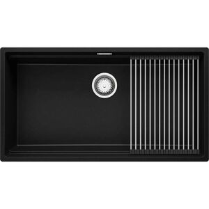 Evier de Cuisine Primagran - 86x47cm Granit Simple Vas, Noir Métallisé - Publicité Evier de Cuisine Primagran - 86x47cm Granit Simple Vas, Noir Métallisé - Publicité