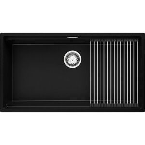 Évier Primagran noir sous plan - Grande cuve XXL, Système multi-niveaux - Publicité Évier Primagran noir sous plan - Grande cuve XXL, Système multi-niveaux - Publicité