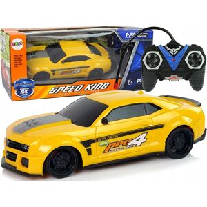 Voiture sport à distance Lean Toys - 1:24 Jaune Voiture sport à distance Lean Toys - 1:24 Jaune