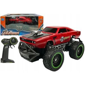 Leantoys Voiture tout-terrain RC - 1:20, Rouge, Grandes roues Leantoys Voiture tout-terrain RC - 1:20, Rouge, Grandes roues