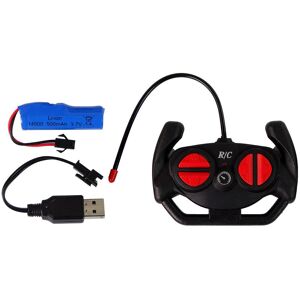 Voiture RC de Police Leantoys avec Portes Ouvrantes - Télécommande, Échelle 1:14 Voiture RC de Police Leantoys avec Portes Ouvrantes - Télécommande, Échelle 1:14
