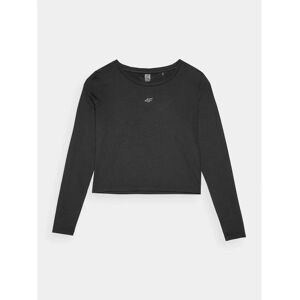 4F K15523 - T-shirt de sport pour femmes à séchage rapide noir - Publicité 4F K15523 - T-shirt de sport pour femmes à séchage rapide noir - Publicité