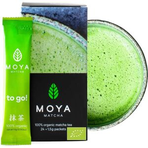 Moya Matcha Thé Vert - Poudre Bio, 36g - Publicité Moya Matcha Thé Vert - Poudre Bio, 36g - Publicité